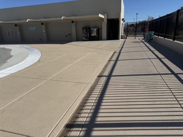 Kino Aquatic Center municipal pool deck restoration checklist proof 12